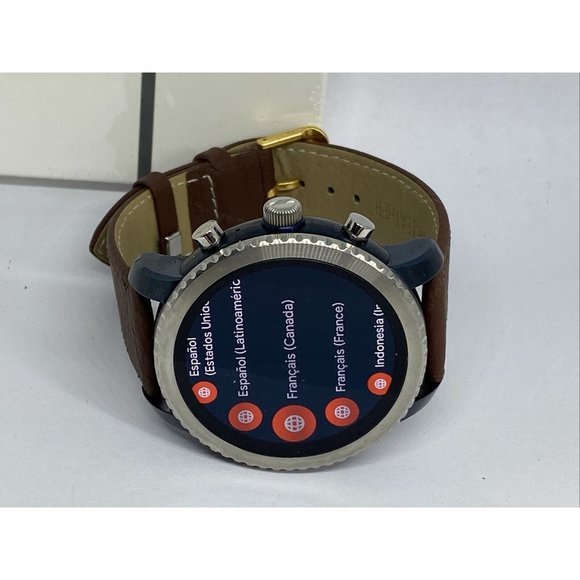 Fossil Gen 3 Authentic Genuine Smart Watch Custom Band FTW4004 CR601